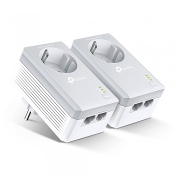 TP-LINK TL-PA4020PKIT AV600 2PORT POWERLINE ADAPTÖR-PRİZ (2'Lİ)