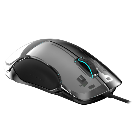 GAMEPOWER TRANSLUCENT RGB 10000 DPI GAMING MOUSE 