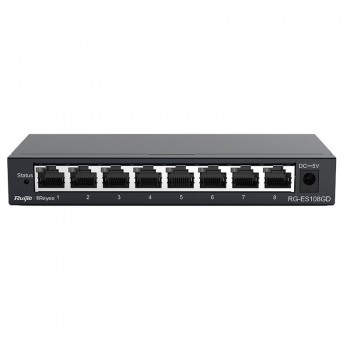 RUİJİE-REYEE RG-ES108GD 8 PORT GIGABIT SWITCH METAL KASA