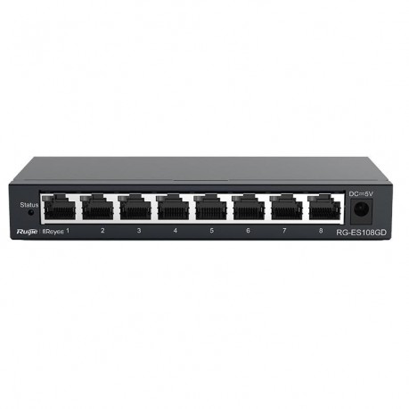 RUİJİE-REYEE RG-ES108GD 8 PORT GIGABIT SWITCH METAL KASA