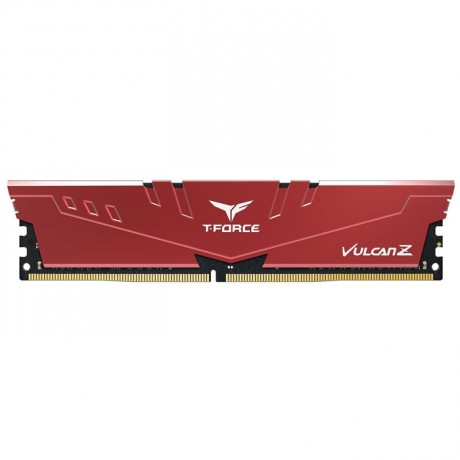 Team T-Force Vulcan Z Red 16GB 1x16GB 3200Mhz CL16 DDR4 Gaming Ram (TLZRD416G3200HC16F01)