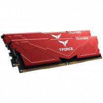 Team T-Force Vulcan Red 32GB (2x16GB) 5600Mhz CL36 DDR5 Gaming Ram (FLRD532G5600HC36BDC01) 