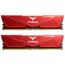 Team T-Force Vulcan Red 32GB (2x16GB) 5600Mhz CL36 DDR5 Gaming Ram (FLRD532G5600HC36BDC01) 