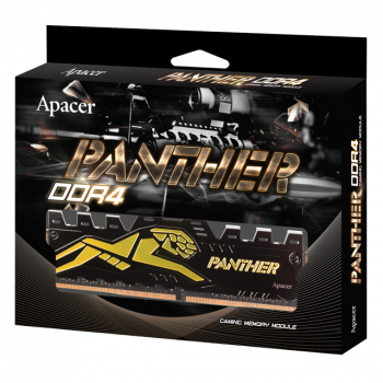 Apacer Panther-Golden 16 GB 1x16GB 3600 Mhz CL18 DDR4 Gaming RAM (AH4U16G36C25Y7GAA-1)