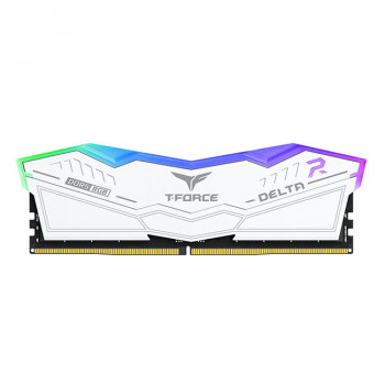 Team T-Force DELTA RGB White 32GB 2x16GB 7800Mhz DDR5 CL38 Gaming Ram (FF4D532G7800HC38DDC01)