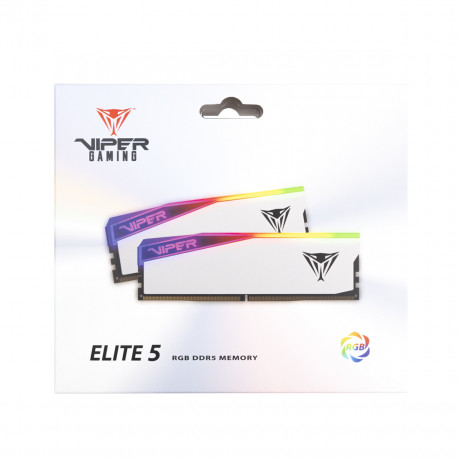 Patriot Viper Elite 5 RGB 32GB (2x16GB) DDR5 7000MHz CL38 Gaming Ram (Bellek) (PVER532G70C38KW)