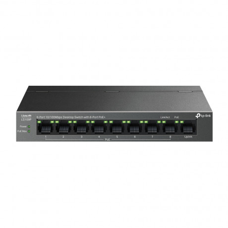 TP-LINK LS109P 9PORT 10/100 POE SWITCH