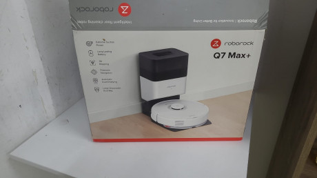 Roborock Q7 Max Plus Beyaz Çöp İstasyonlu Akıllı Robot Süpürge (OUTLET)