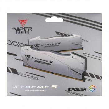 Patriot Viper Xtreme 5 MPOWER 32GB (2x16GB) DDR5 8000MHz CL38 Gaming Ram (Bellek) (PVXR532G80C38KM)