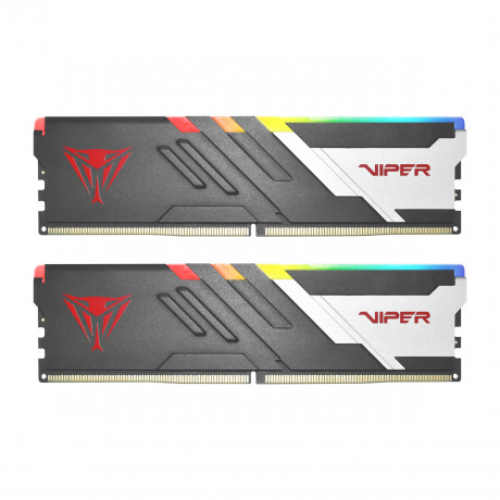 Patriot Viper Venom RGB 32GB (2x16GB) DDR5 6000MHz CL30 Gaming Ram (Bellek) (PVVR532G600C30K)