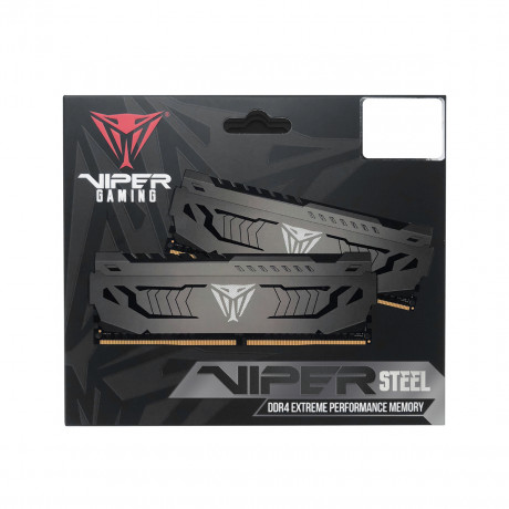 Patriot Viper Steel PVS432G320C6K 32GB (2x16GB) DDR4 3200MHz CL16 Gaming Ram (Bellek)