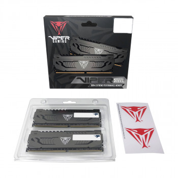 Patriot Viper Steel PVS432G320C6K 32GB (2x16GB) DDR4 3200MHz CL16 Gaming Ram (Bellek)